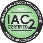 IAC Mold and Indoor Air Certified, home inspector badge